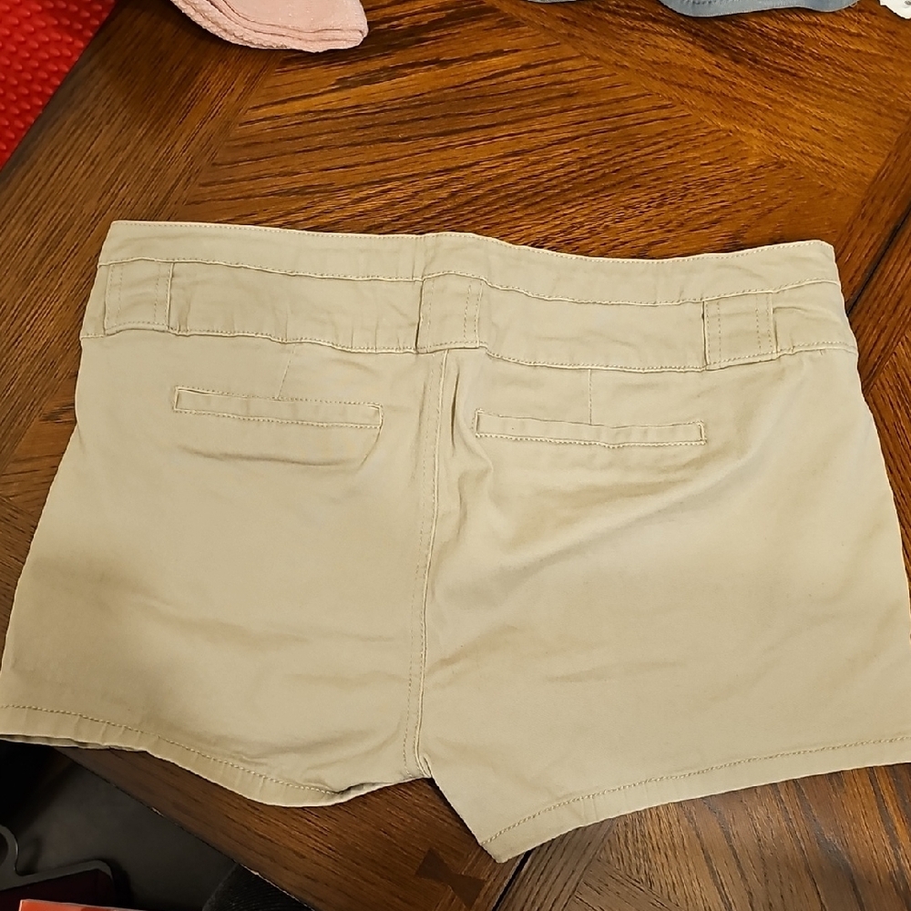 Women's Tan Shorts - Picture 2 of 5